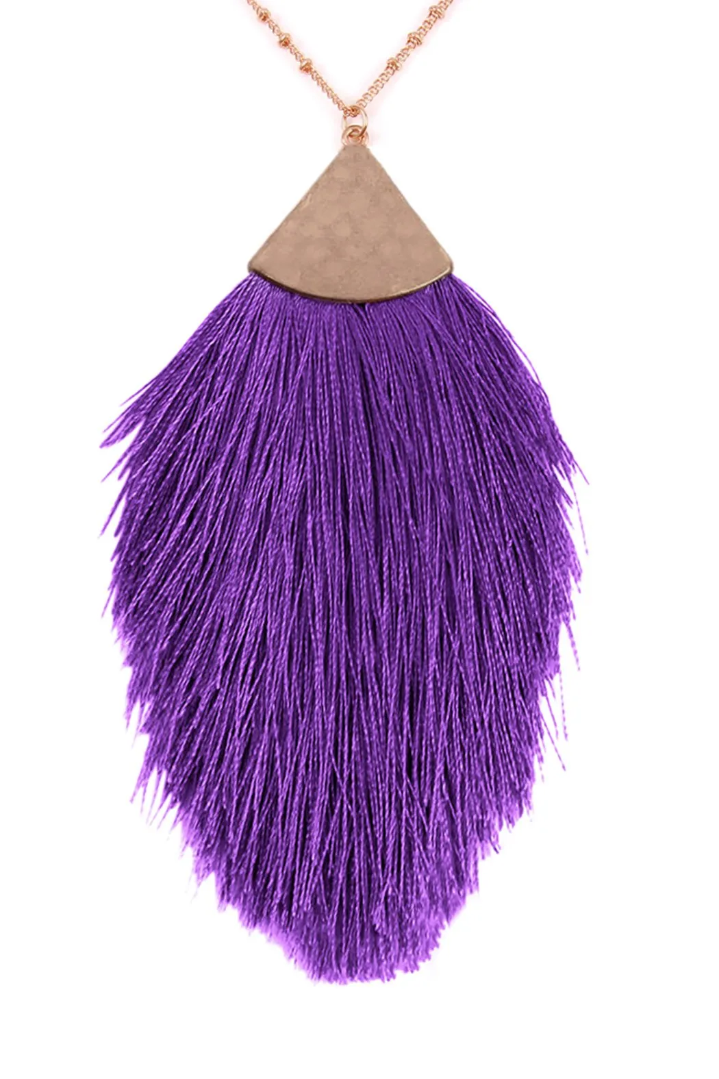 Hdn2231 - Tassel Dainty Necklace