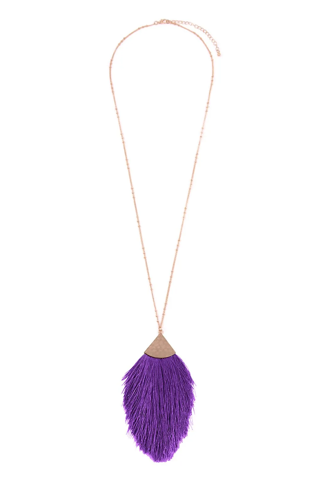 Hdn2231 - Tassel Dainty Necklace