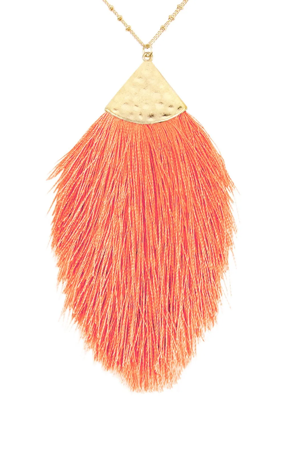 Hdn2231 - Tassel Dainty Necklace