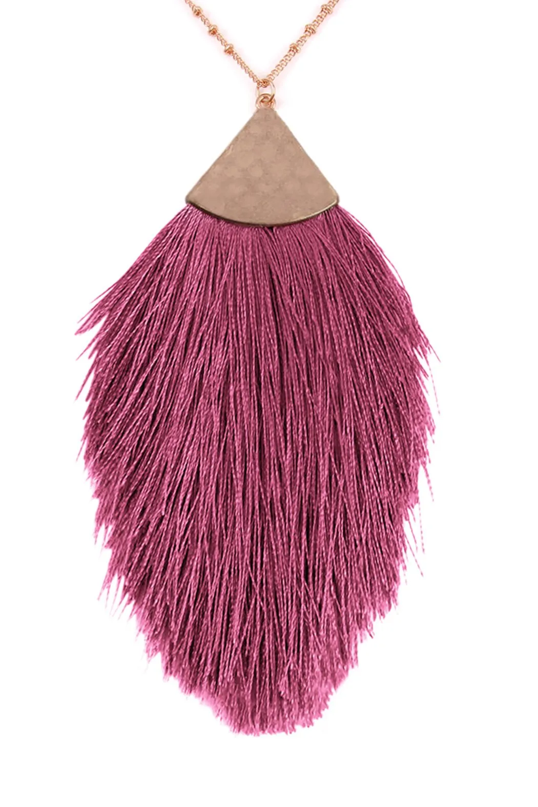 Hdn2231 - Tassel Dainty Necklace