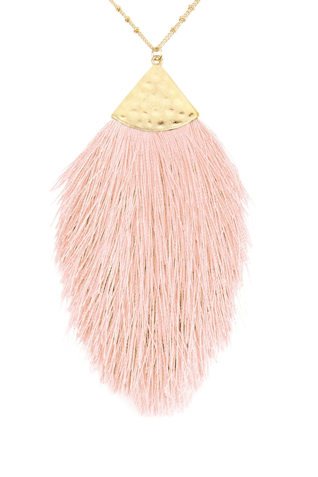 Hdn2231 - Tassel Dainty Necklace