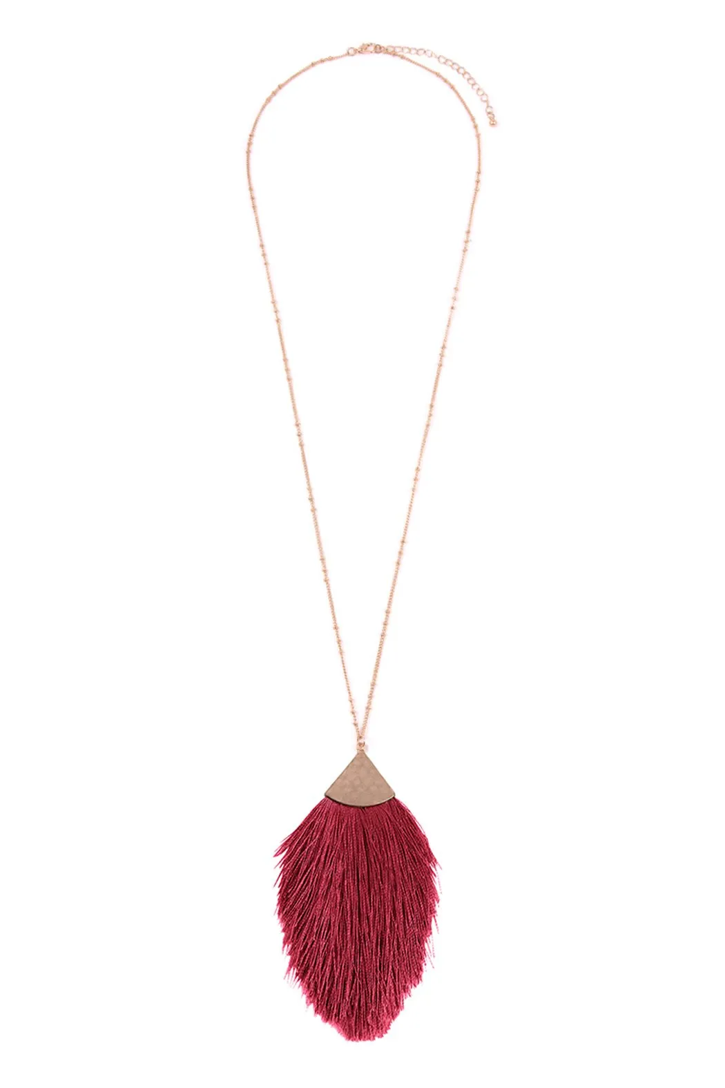 Hdn2231 - Tassel Dainty Necklace