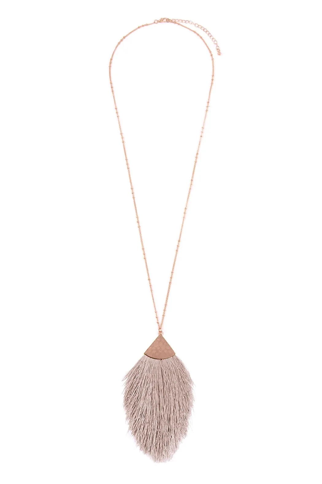 Hdn2231 - Tassel Dainty Necklace