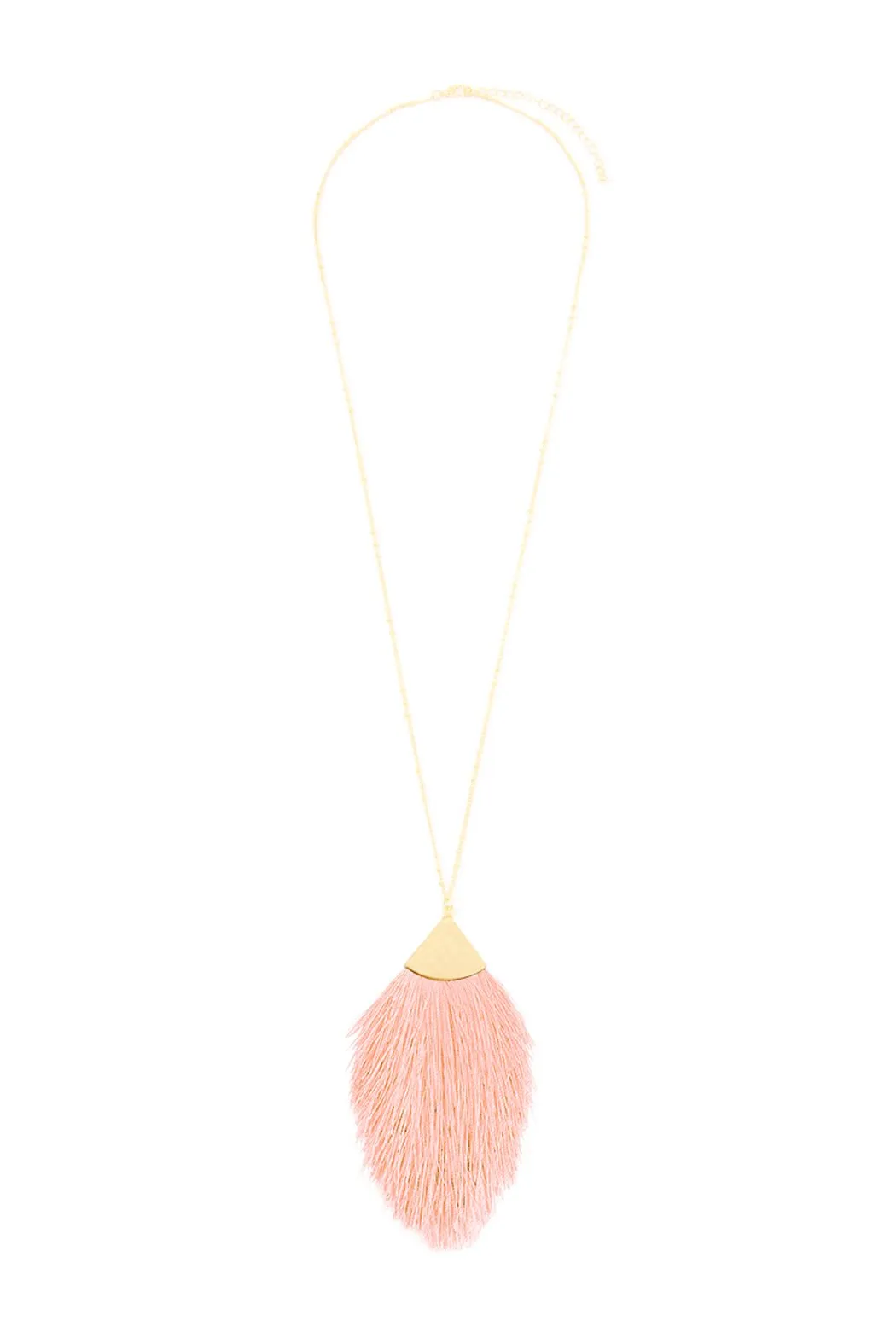 Hdn2231 - Tassel Dainty Necklace