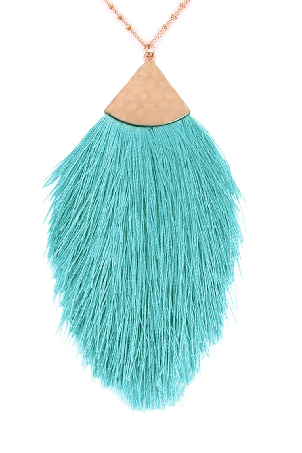 Hdn2231 - Tassel Dainty Necklace