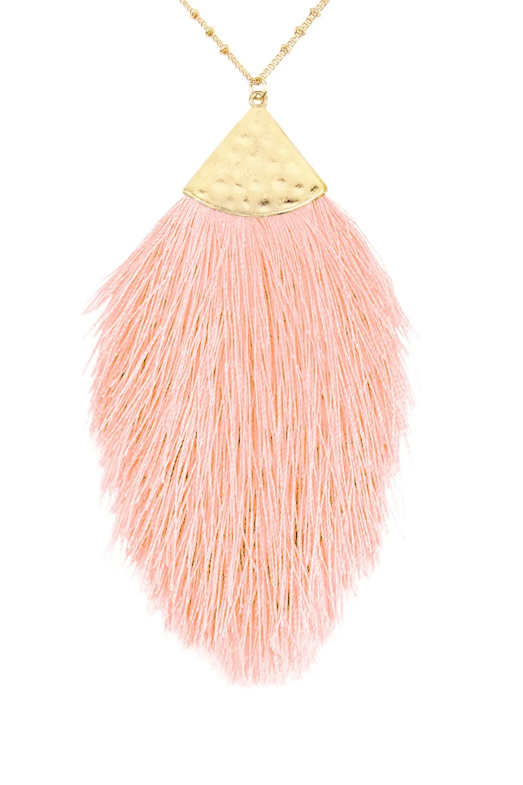 Hdn2231 - Tassel Dainty Necklace