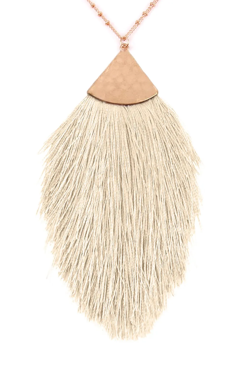 Hdn2231 - Tassel Dainty Necklace