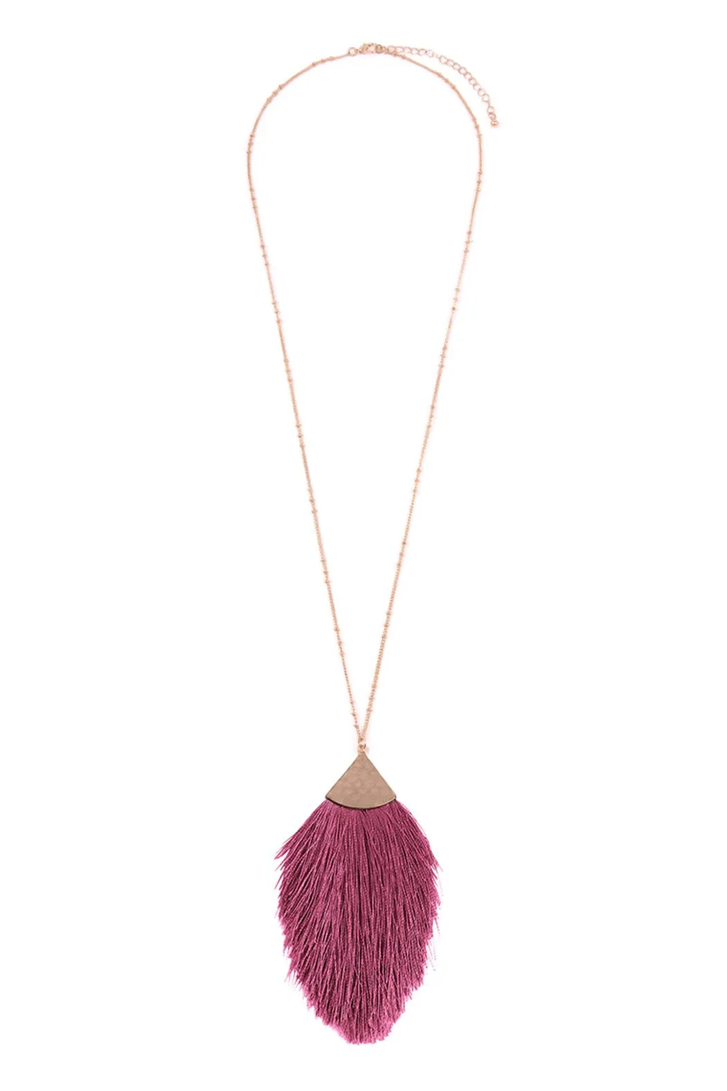 Hdn2231 - Tassel Dainty Necklace