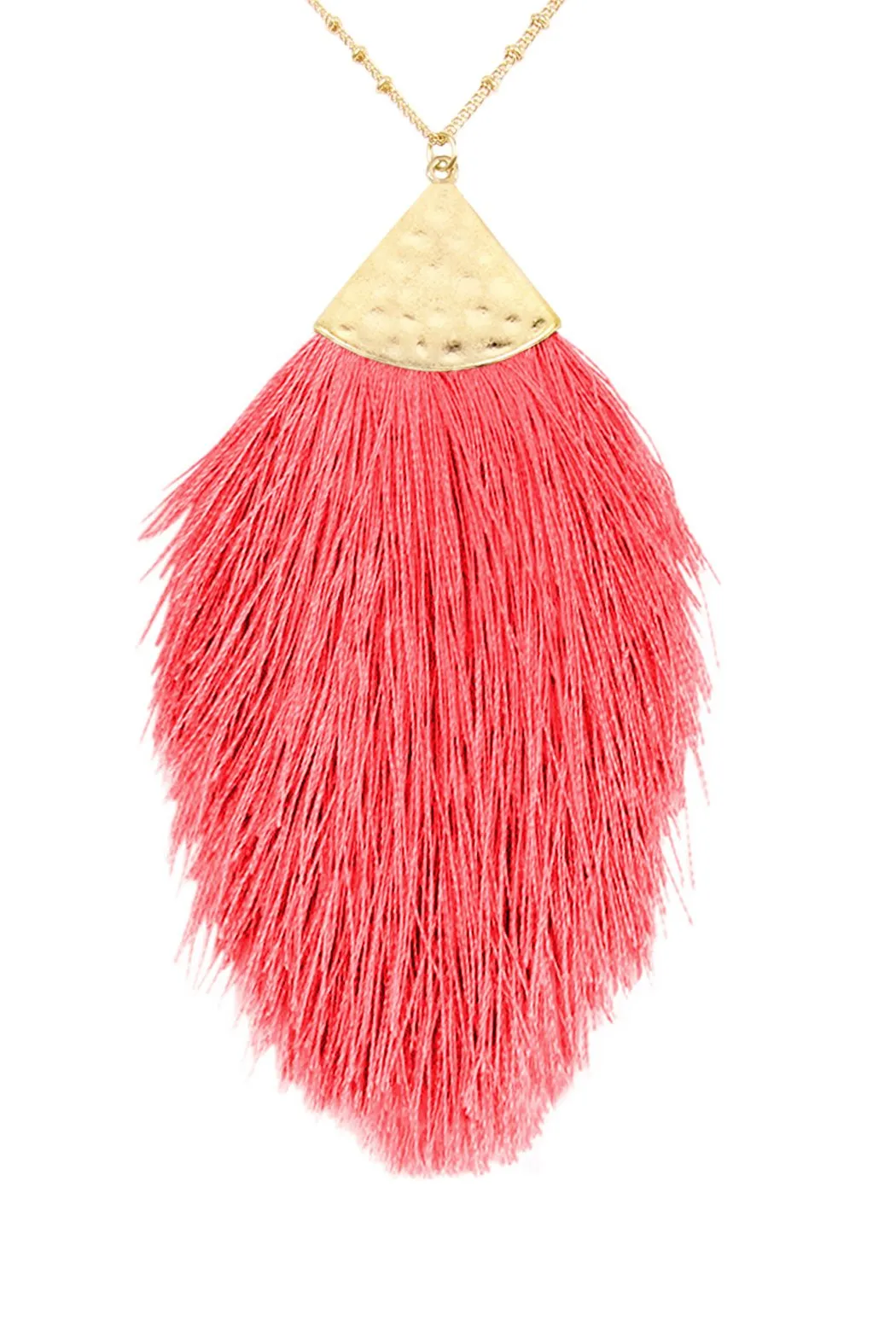 Hdn2231 - Tassel Dainty Necklace