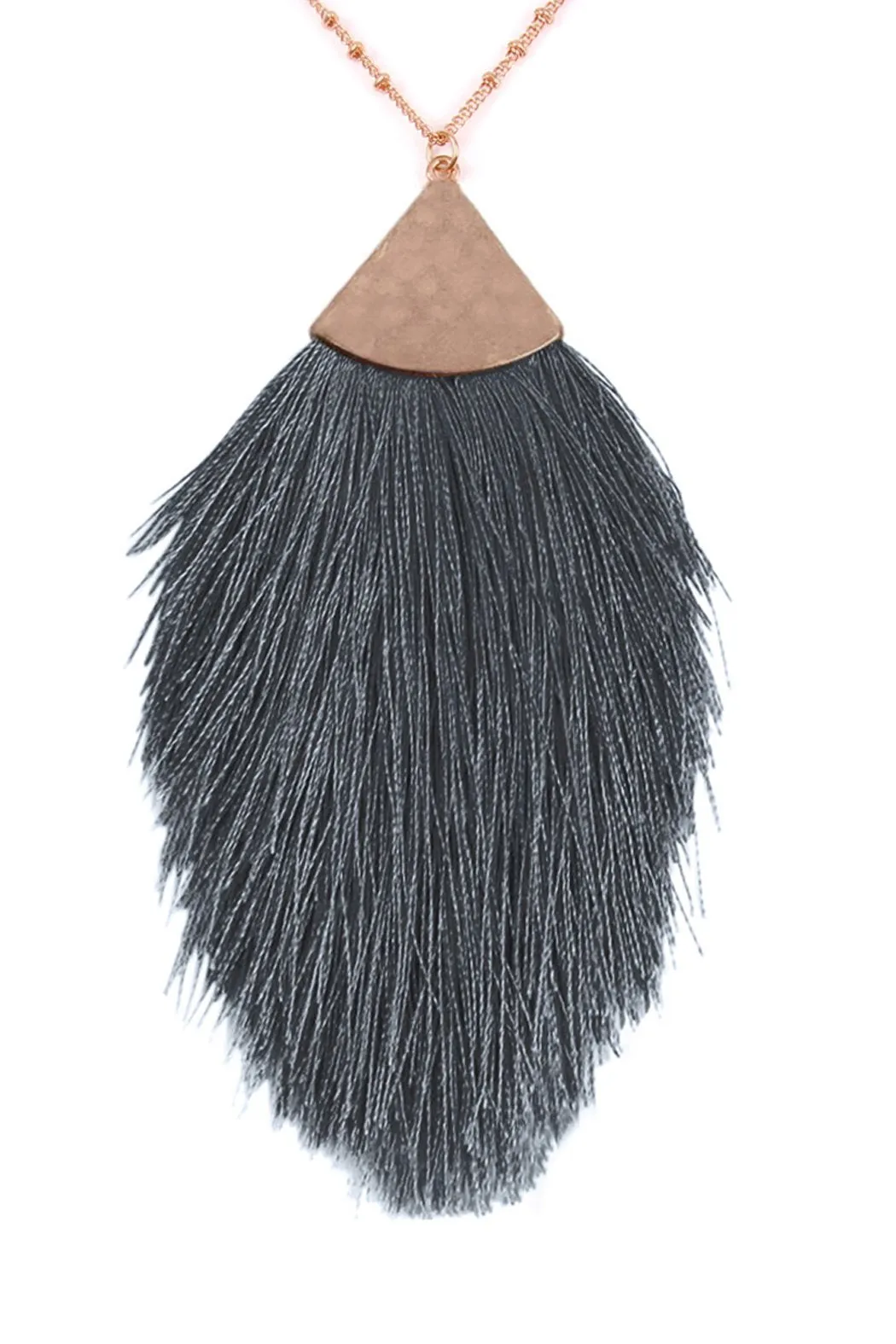 Hdn2231 - Tassel Dainty Necklace
