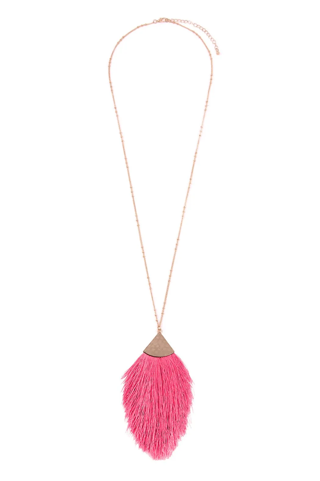 Hdn2231 - Tassel Dainty Necklace