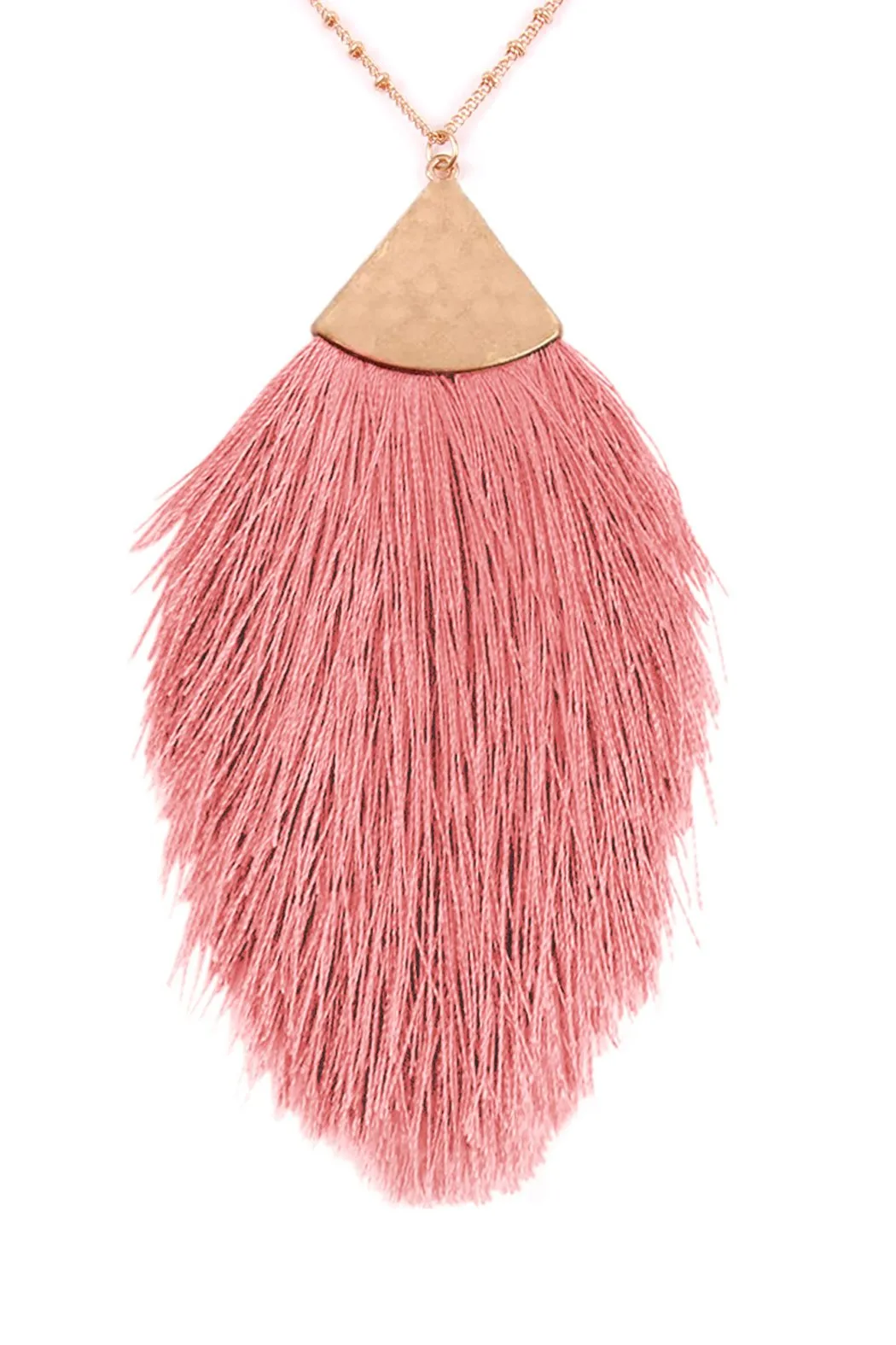 Hdn2231 - Tassel Dainty Necklace