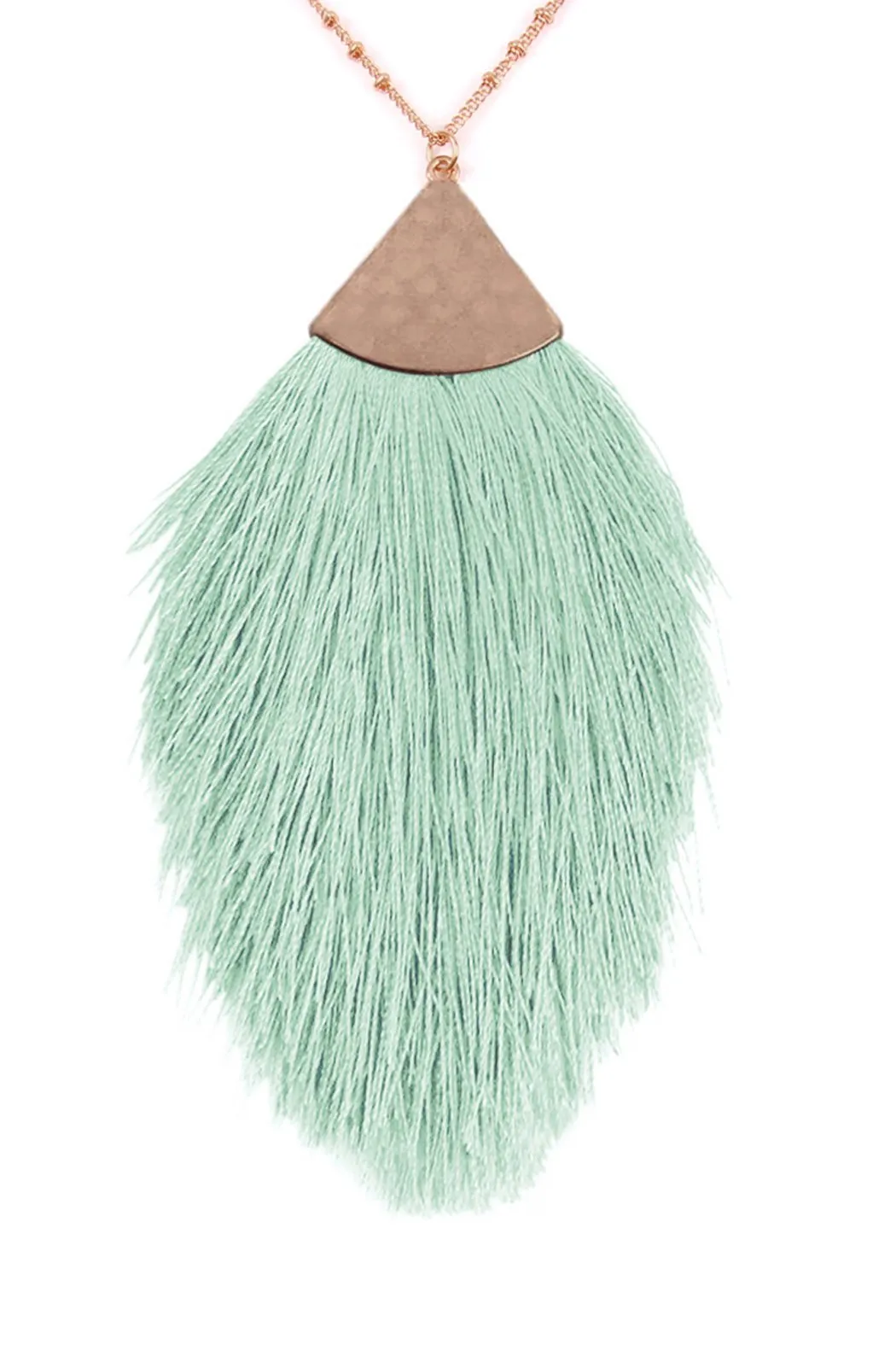 Hdn2231 - Tassel Dainty Necklace