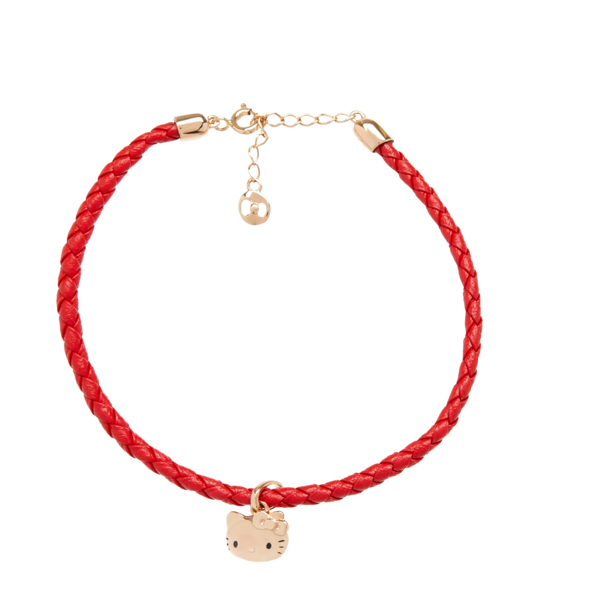 Hello Kitty x Chow Tai Fook Classic 18K Gold Red Bracelet