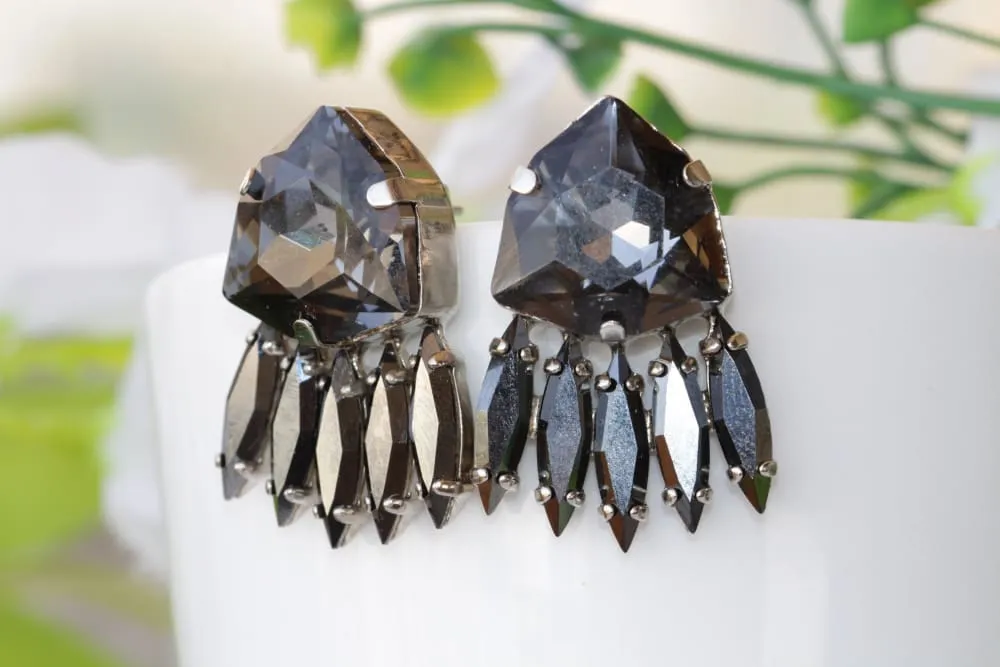 HEMATITE EARRINGS