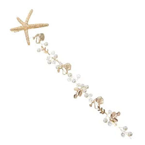 Hemoton Rhinestone Pearl Headband Alloy Hair Hoop Party Fashion Accessory for Special Occasions