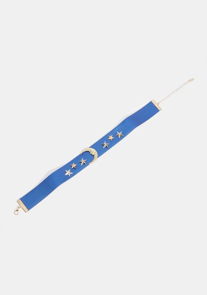 Hidden Star Studded Choker