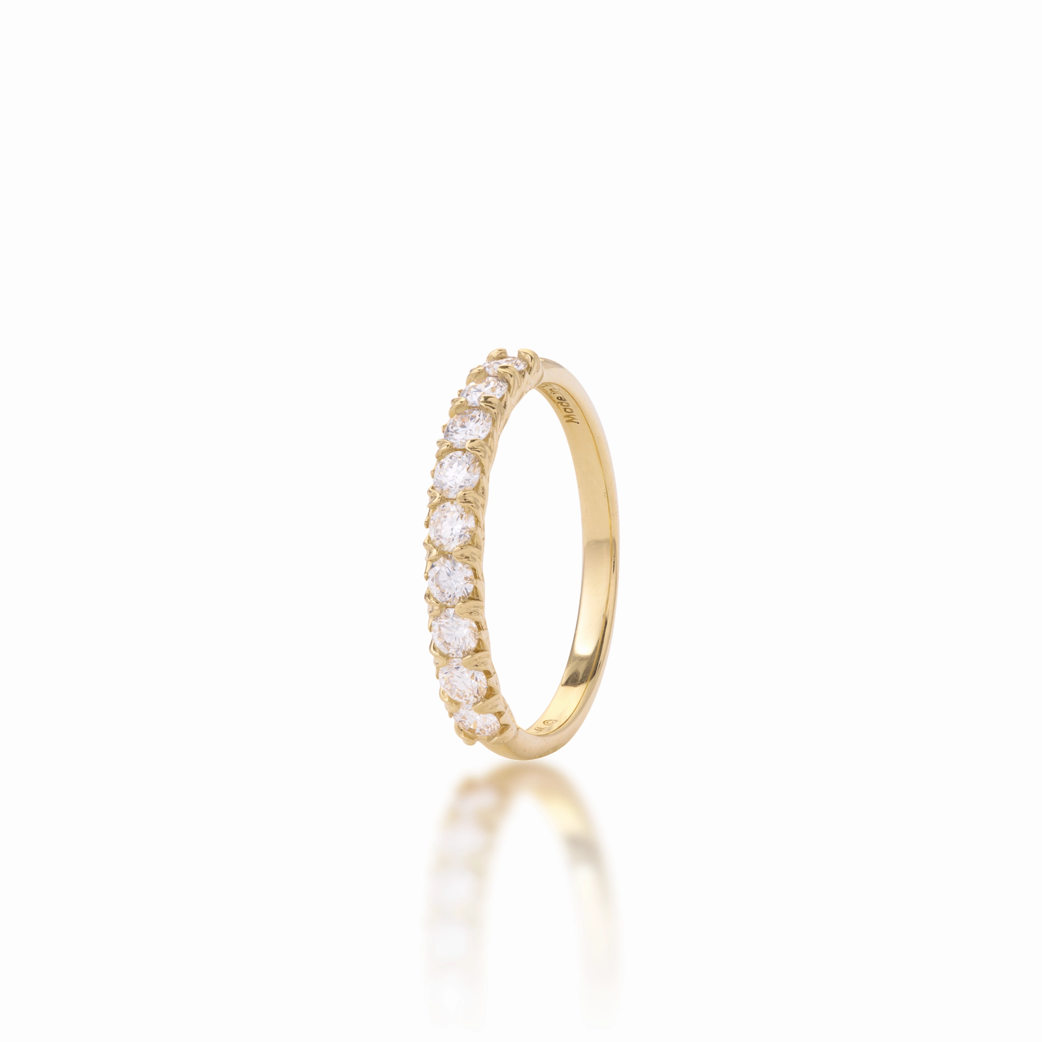 Spring Mood Everyday Match Hidden Hawai?i Maile Anniversary Ring in Gold with  Lab Grown Diamonds - 3mm