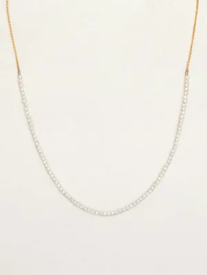 Holly Yashi Phoebe Pearl Necklace in White