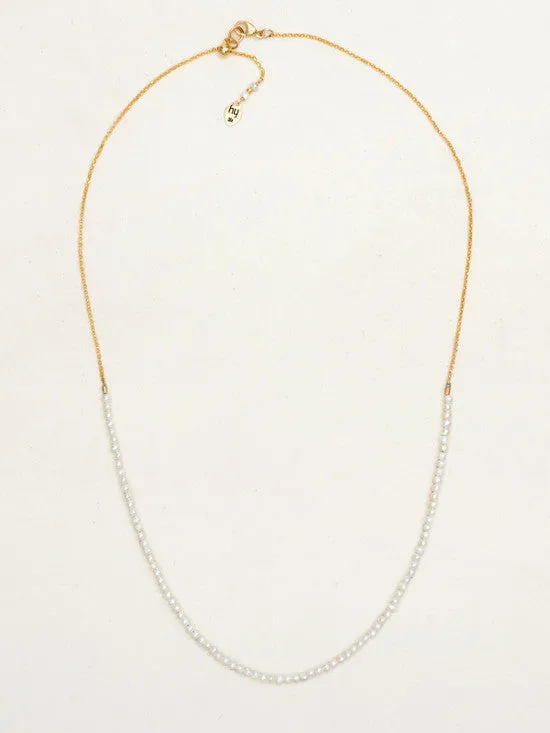 Holly Yashi Phoebe Pearl Necklace in White