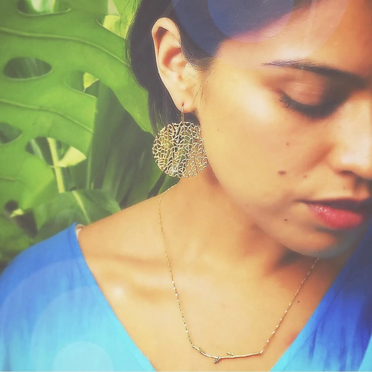Horizontal Branch Necklace