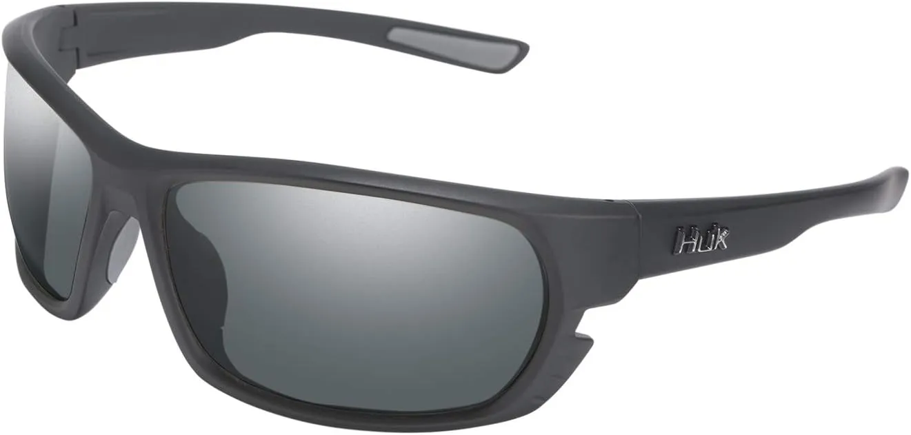 HUK Sunglasses, Polarized Lens Eyewear with Performance Frames, Fishing, Sports & Outdoors Sunglasses