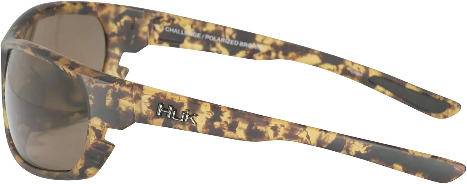 HUK Sunglasses, Polarized Lens Eyewear with Performance Frames, Fishing, Sports & Outdoors Sunglasses