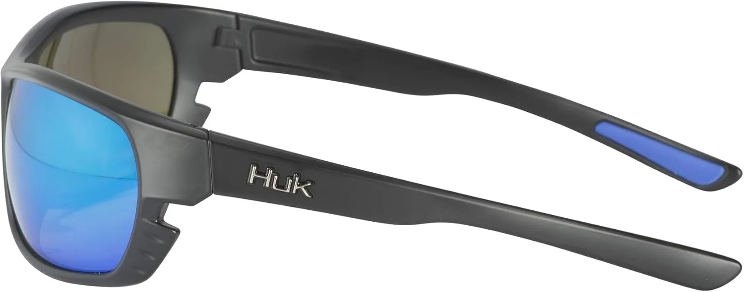 HUK Sunglasses, Polarized Lens Eyewear with Performance Frames, Fishing, Sports & Outdoors Sunglasses