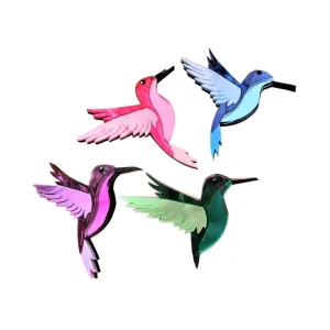 Hummingbird Brooch by Cherryloco Jewellery - 11280