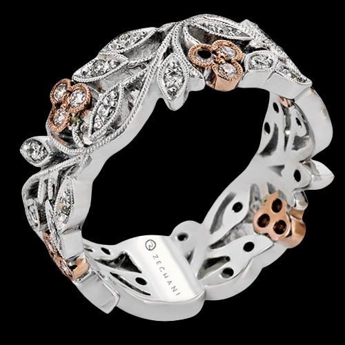 ZR220-A Right Hand Ring in 14k Gold with Diamonds Any Style