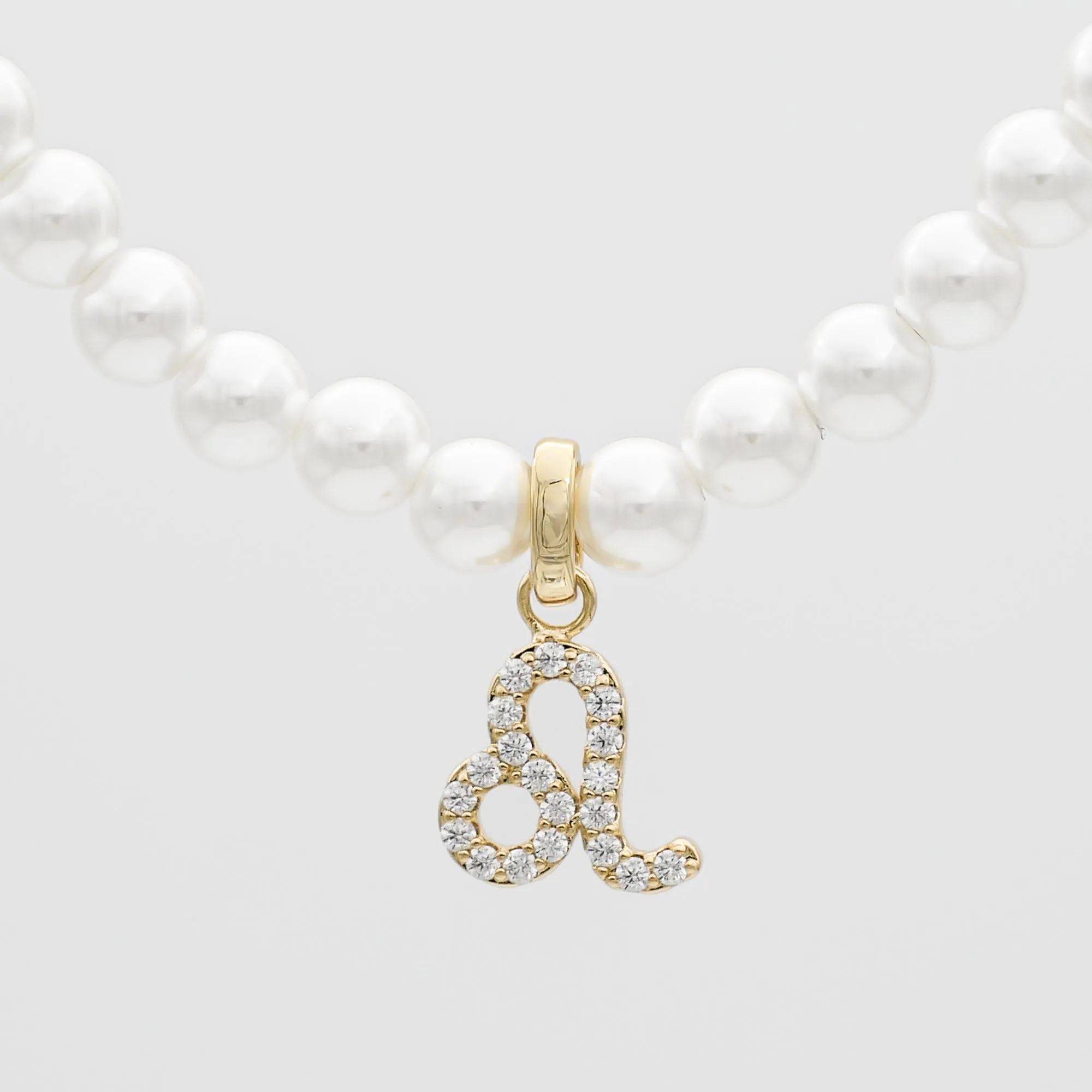 ICY Pearl Zodiac Necklace