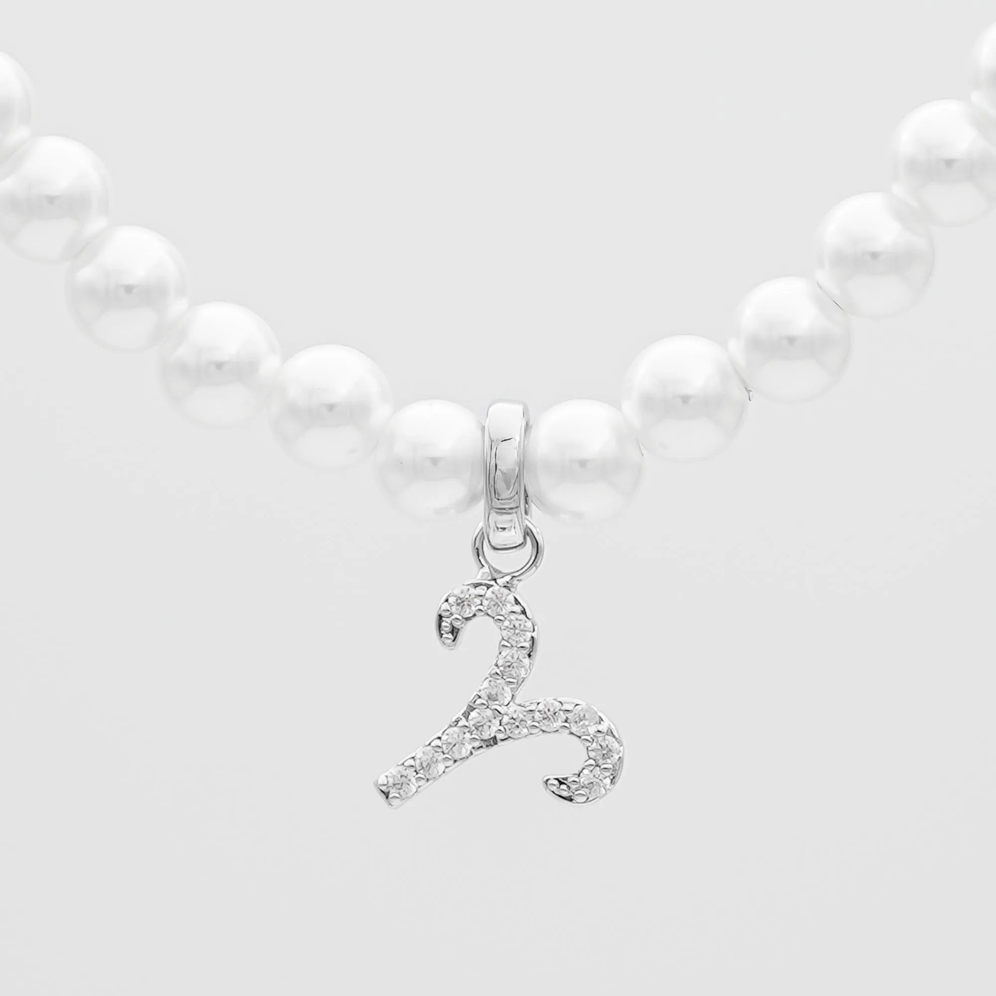 ICY Pearl Zodiac Necklace