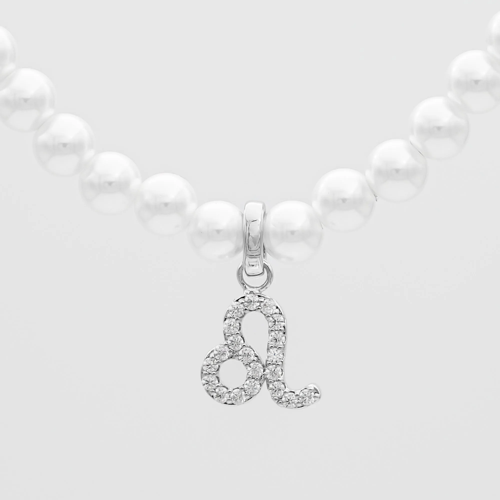 ICY Pearl Zodiac Necklace