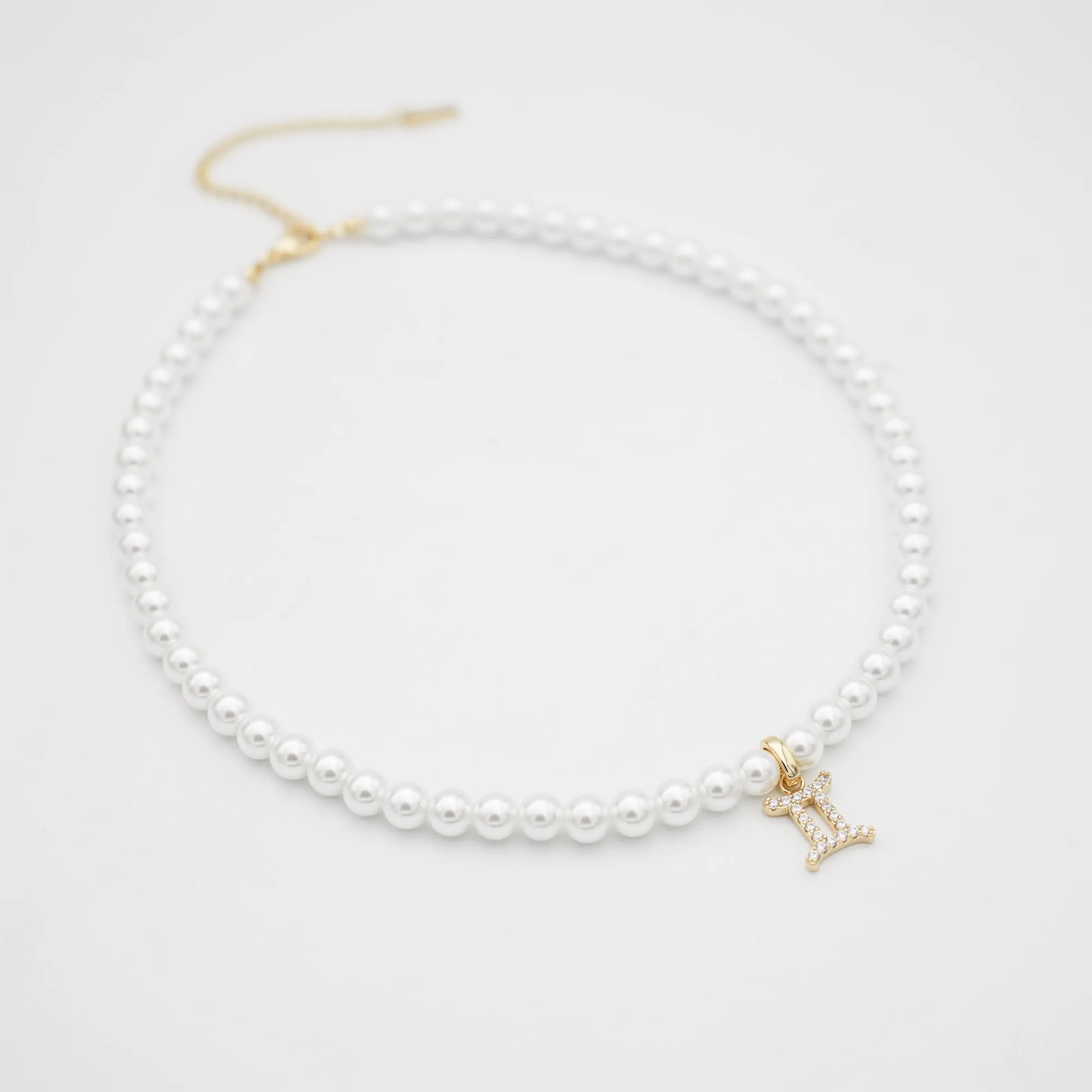 ICY Pearl Zodiac Necklace