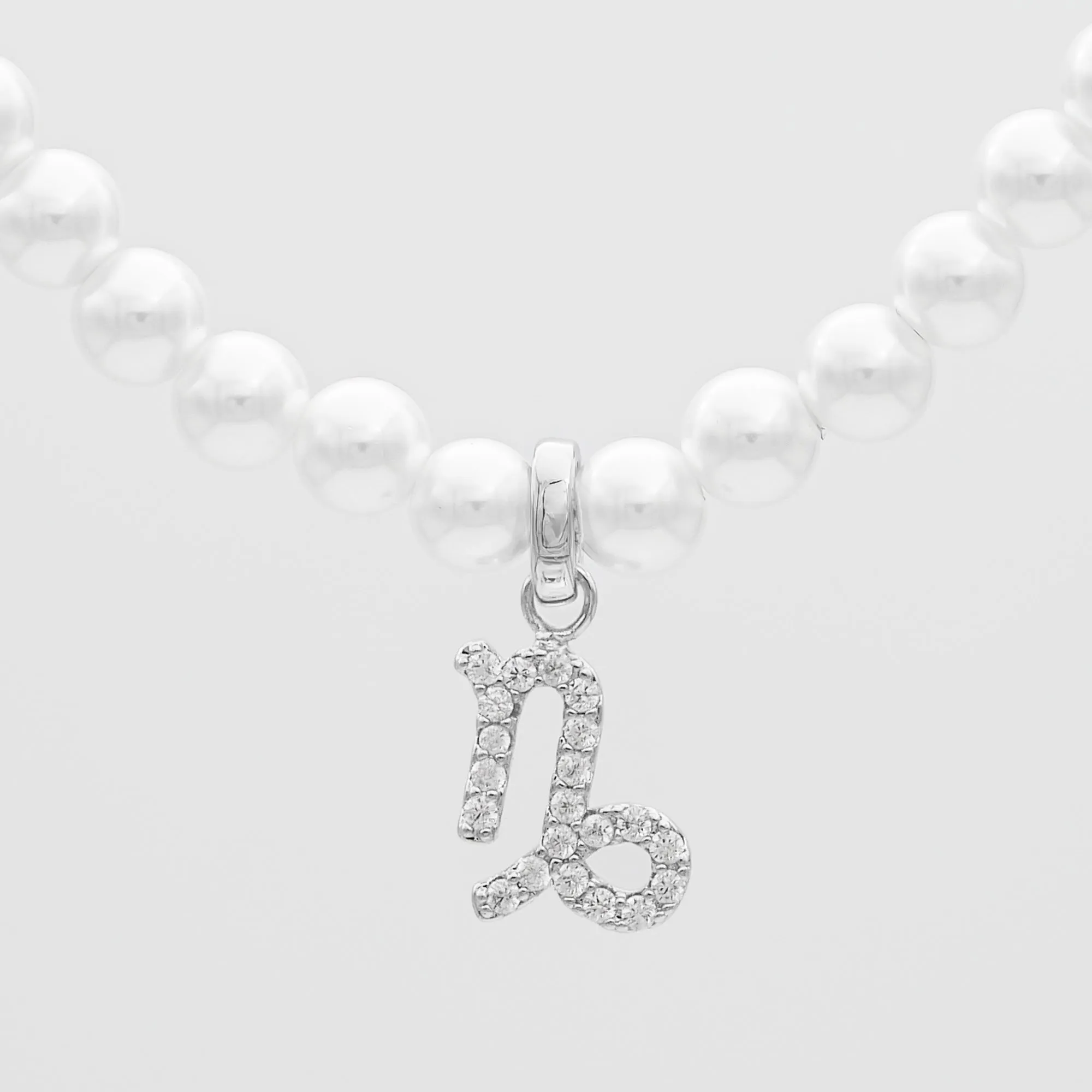 ICY Pearl Zodiac Necklace