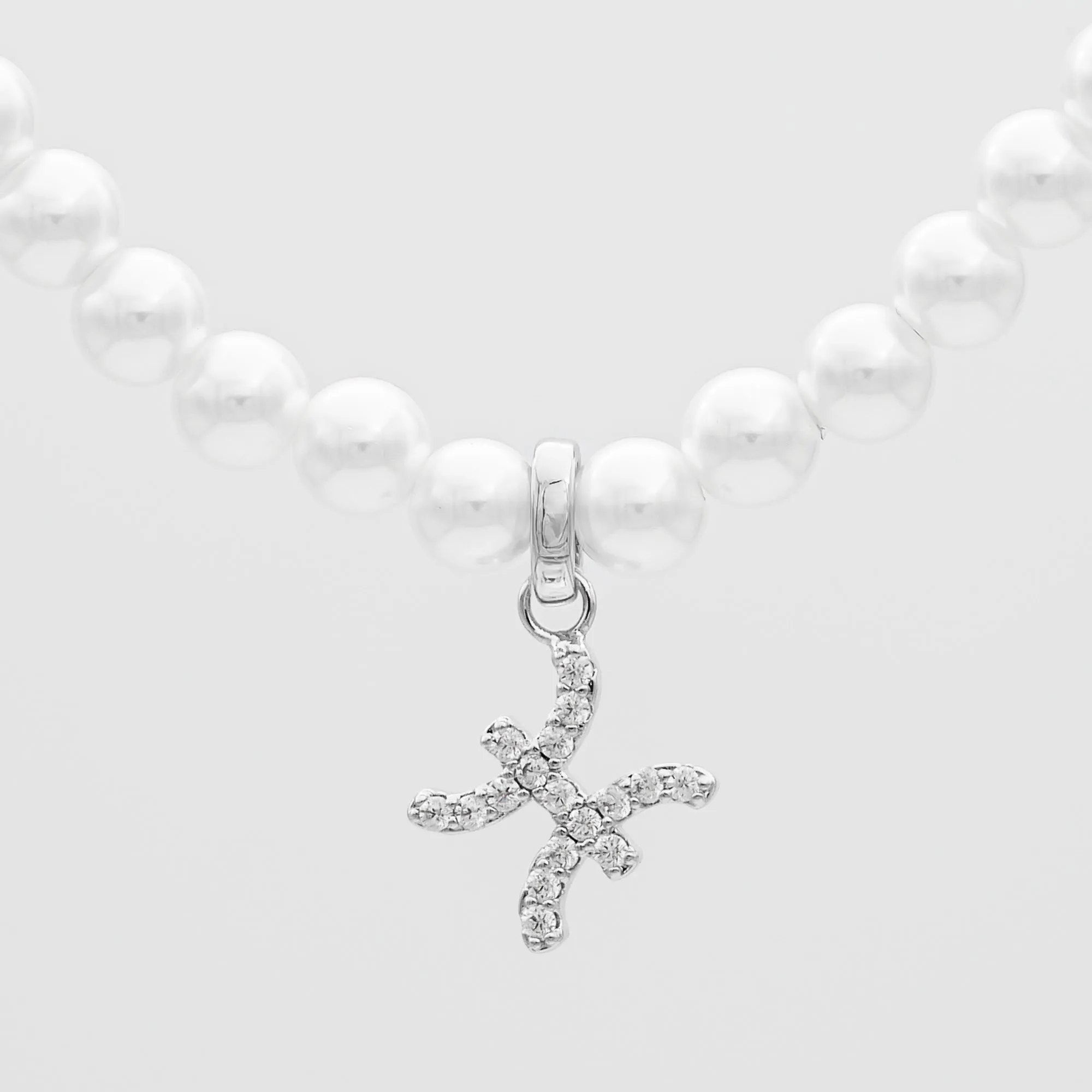 ICY Pearl Zodiac Necklace