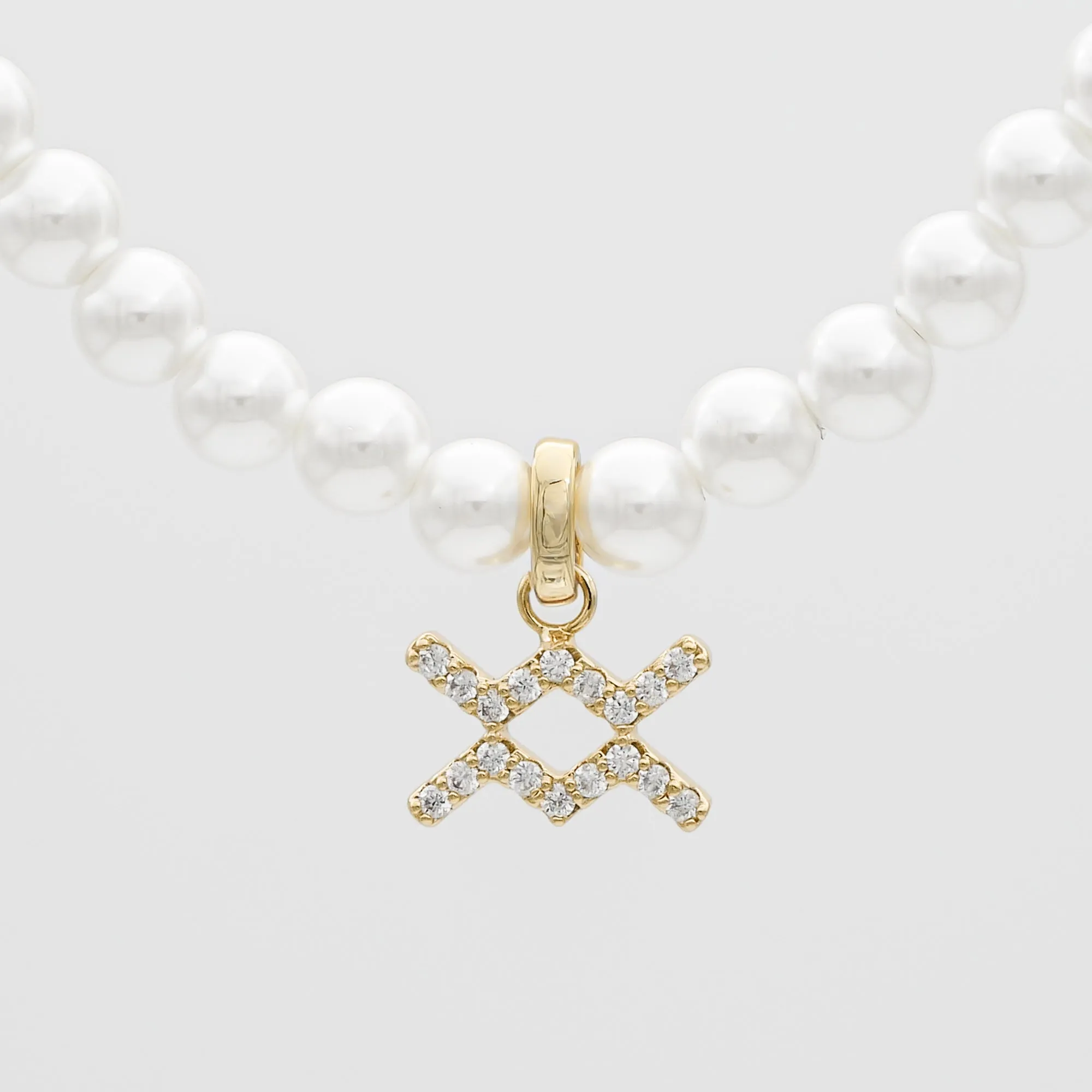 ICY Pearl Zodiac Necklace