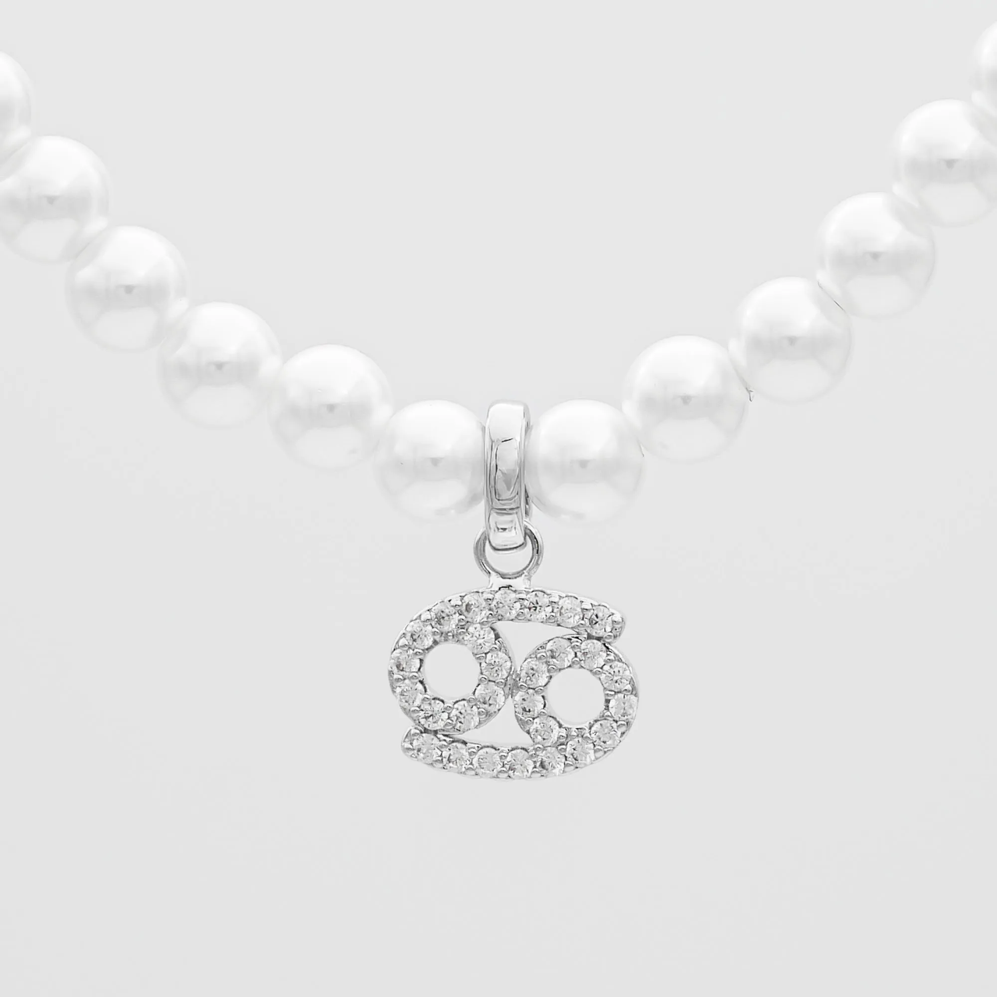 ICY Pearl Zodiac Necklace