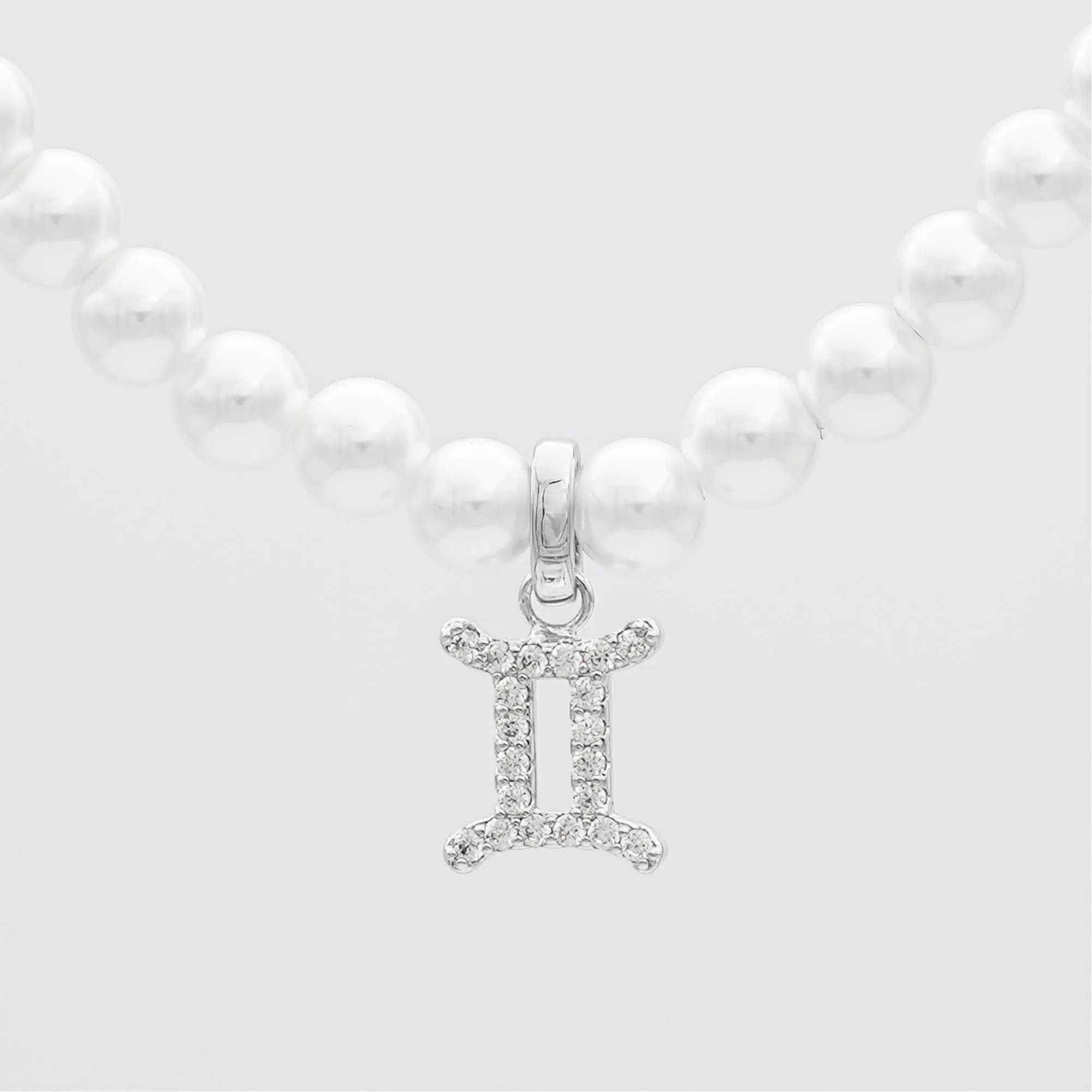 ICY Pearl Zodiac Necklace
