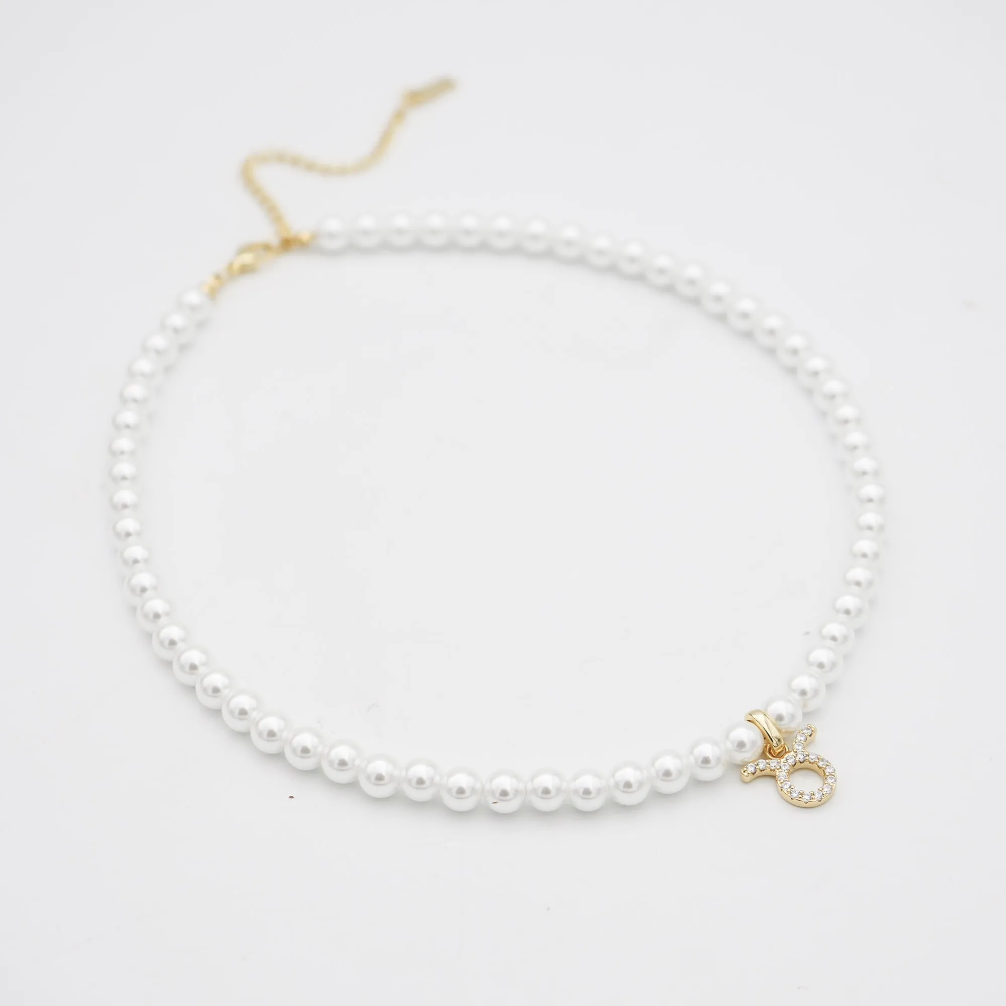 ICY Pearl Zodiac Necklace