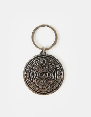 Independent Pavement Span Keychain - Silver