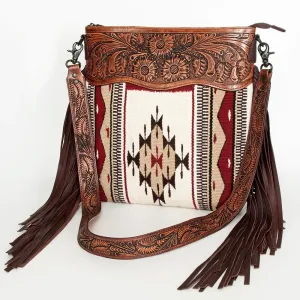 Indiahoma Western Leather Crossbody Purse