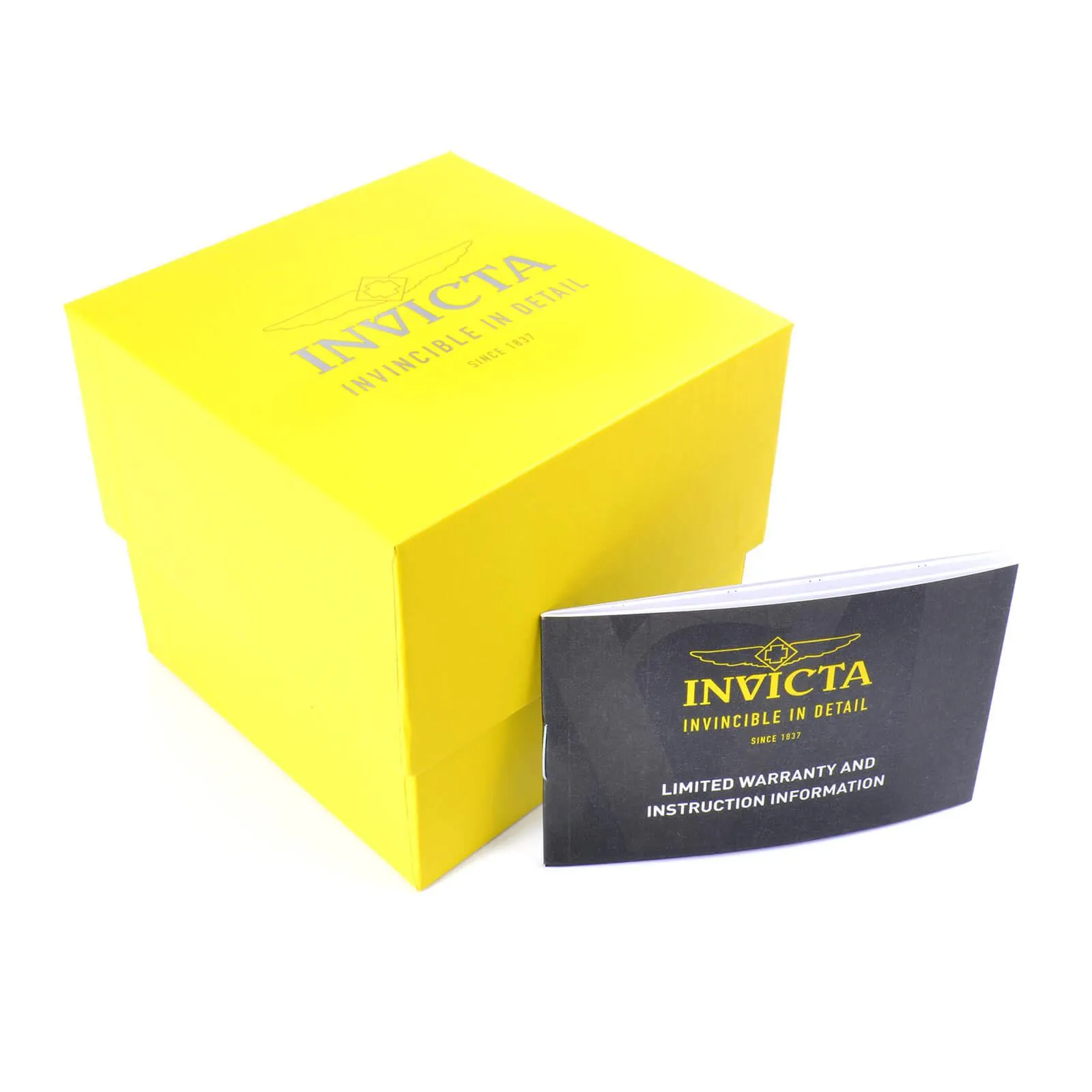 Invicta 31256 Men's Vintage Quartz Black Dial Leather Strap Watch