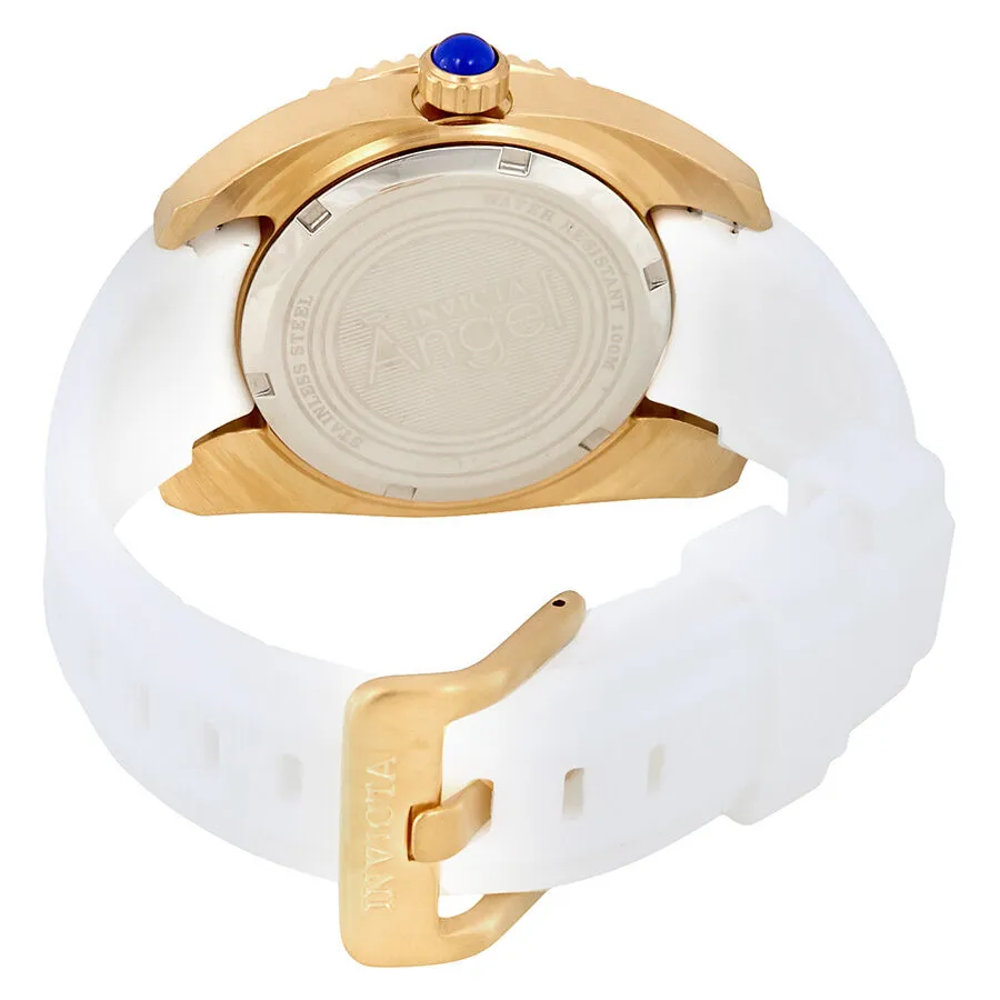 Invicta Angel Crystal White Mother of Pearl Dial Ladies Watch 28488