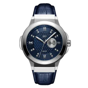 JBW Saxon 48 Quartz Diamond Blue Dial Men's Watch J6373B
