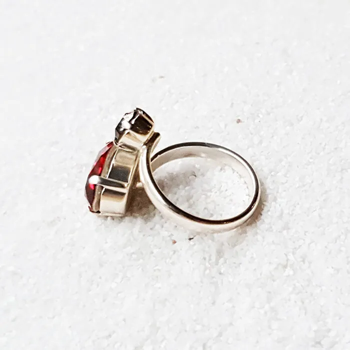 Jenstar Swarovski Statement Ring