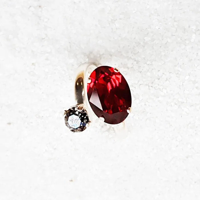Jenstar Swarovski Statement Ring