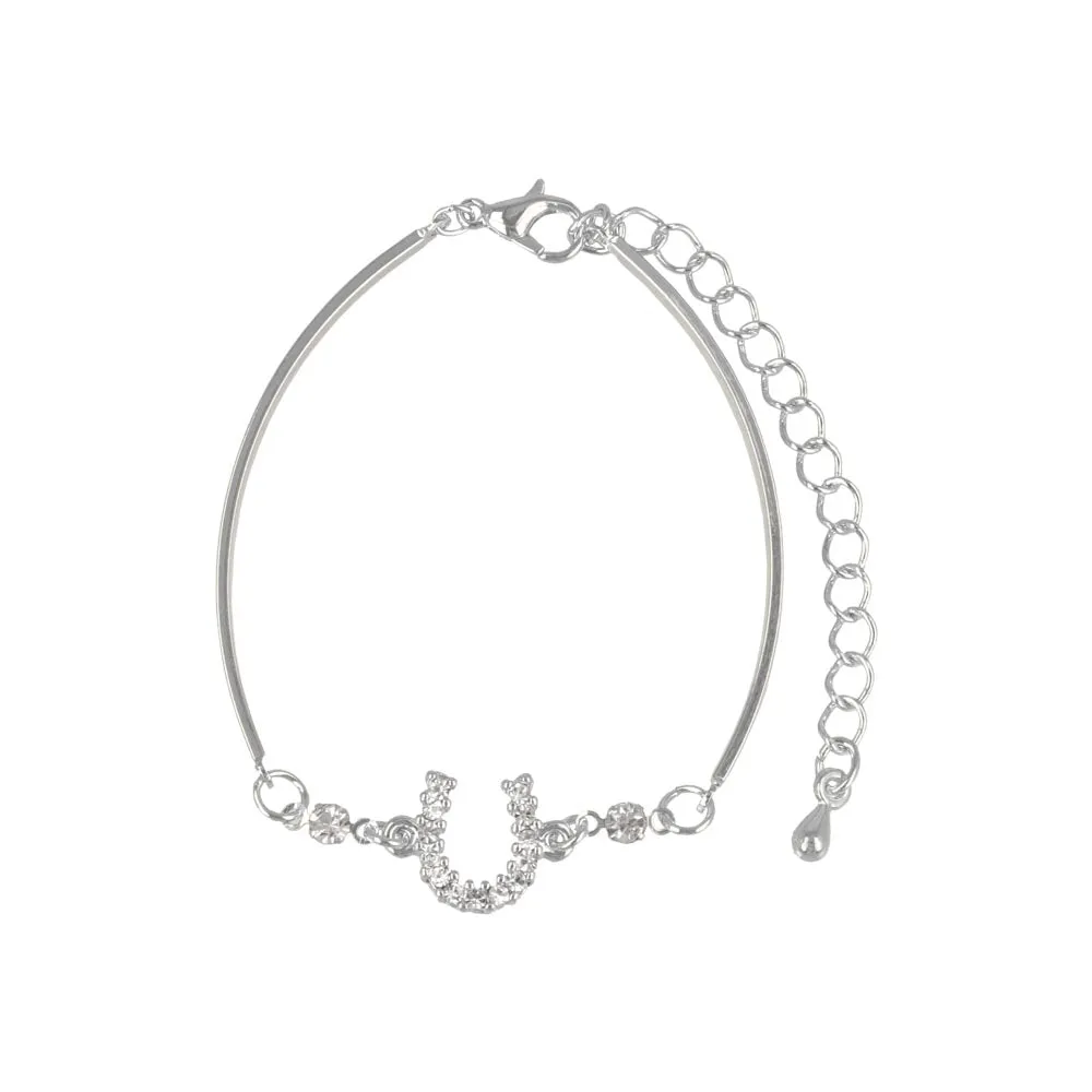 Jeweled Horseshoe Bracelet