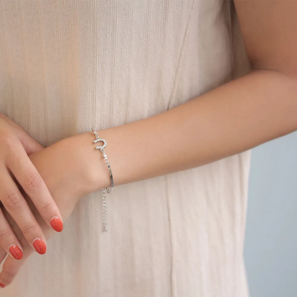 Jeweled Horseshoe Bracelet