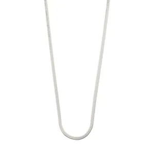 Joanna Silver Plated Herringbone Chain